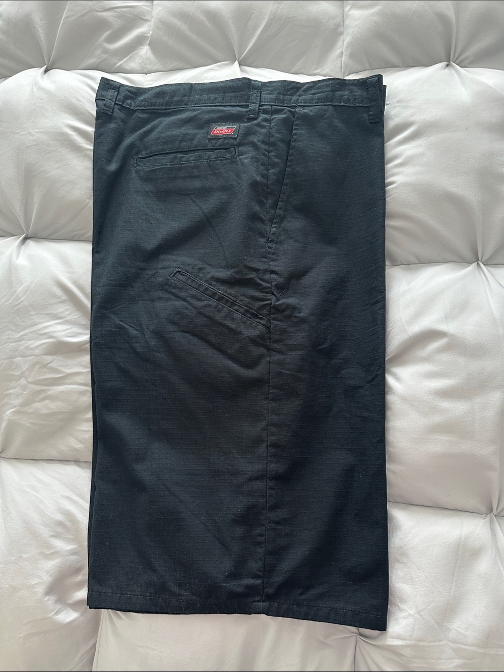 Dickies Black Work Shorts with Small Logo Tab